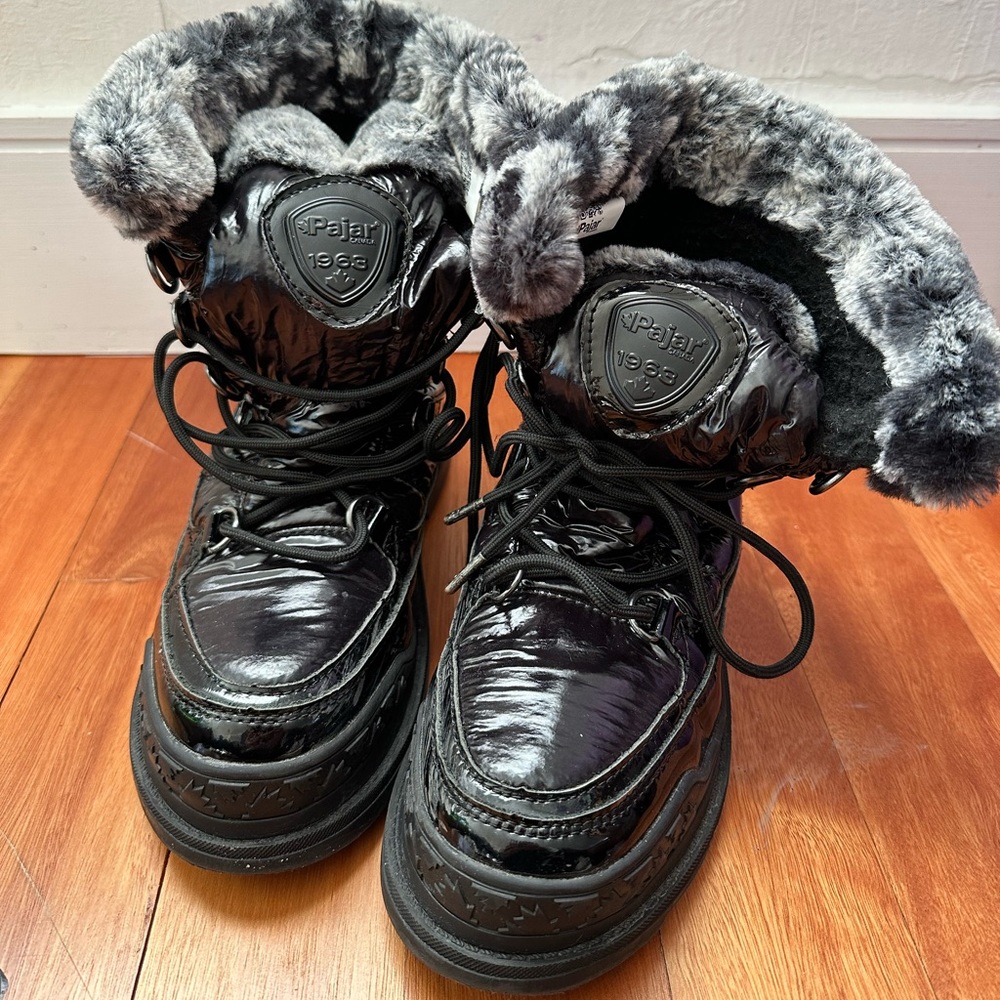 Pajar boots size 6-6.5 black
